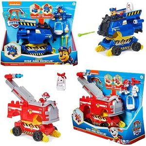 VOITURE - CAMION PAW PATROL CHASE RISE AND RESCUE, VÉHICULE TRANSFO