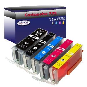 Cartouche D'encre Noire Compatible Canon CLI - Pour PIXMA TS6250, TS6351, TS8350, TR8550 - 12ml - Neuf