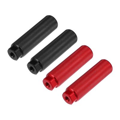 Potence BMX Aluminium - Plongeur 21.1mm - Fixation 4 Vis - Noire
