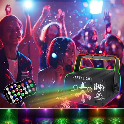 Eclairage de scène Effet de lumière DJ Éclairage disco 7 canaux DMX Disco  Party Light fête （