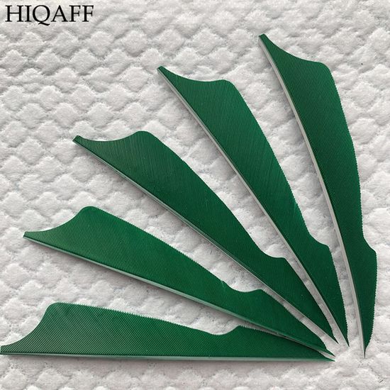 Lot De 50 Plumes De Flèche En Plume De Dinde – 5 Pouces, Bouclier Bleu, Ailes Droites