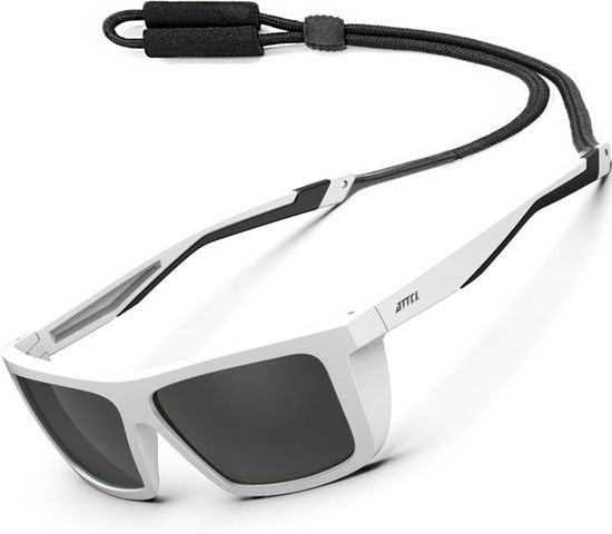 Lunettes De Soleil Polarisées Sport Avec Motif Flamme - Monture Noire, Verres Miroir Rouge, Pour Cyclisme, Randonnée