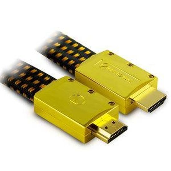 1 m Aliencable ExtremeSeries Câble HDMI 2.0 a hautes performance compatible