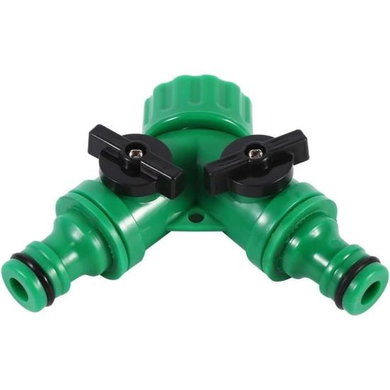 Répartiteur En Y Pour Tuyaux D'évacuation - Connexion Machine à Laver Et Lave-vaisselle - Compatible Tuyaux 16 à 27 Mm - 2 Pièces + 6 Colliers