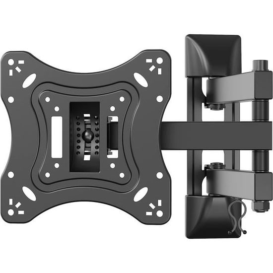 Support TV Mural Suptek - Pivotant, Inclinable - Pour écrans 13-42" Jusqu'à 20kg - VESA 200x200mm
