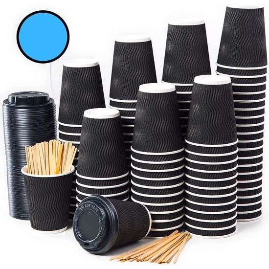 Lot De 100 Agitateurs En Bois Biodégradables - Longueur 14 Cm, Pour Café, Thé, Boissons Chaudes - Compostables