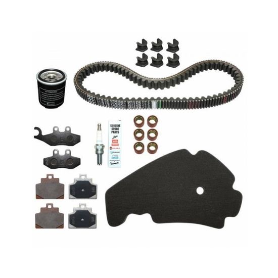 Motodak Original Wartungskit Für Piaggio MP3 300 HPE ABS Ab 2019 – Mit Variatorführungen, 1r000460
