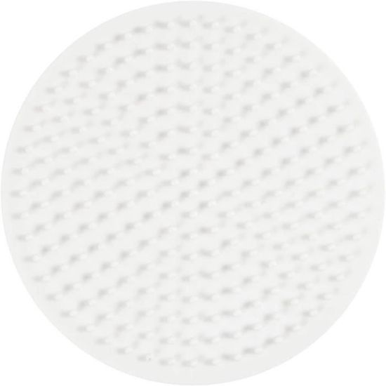 LNQ LUNIQI Lot De 3 Plaques à Perles à Repasser - Carrée, Ronde Et Hexagonale Transparentes En Plastique Pour Créations Fun