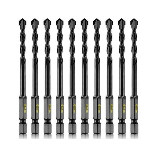 Jeu De Forets à Céramique En Carbure De Tungstène 5/6/6/6/6/8