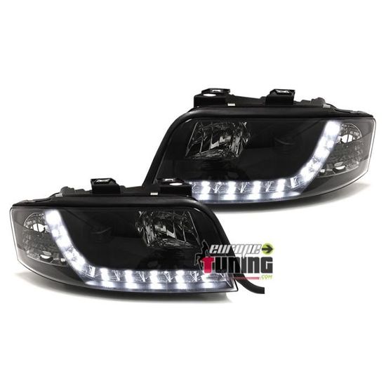Feux Avant LED Pour Porsche Panamera 970 (2010-2017) - Phares DRL Plug And Play - Paire Complète