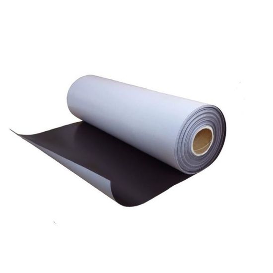 Caoutchouc Aimante Naturel Avec Adhesif 0,9mm X 31cm X 50cm