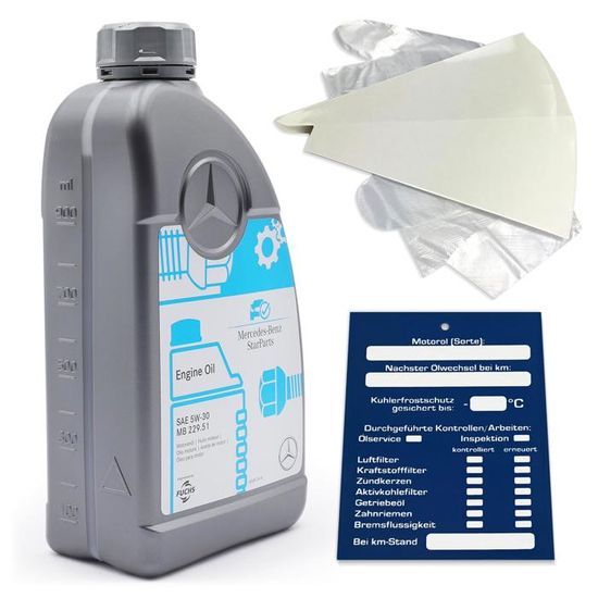 Mercedes-Benz - Olio Motore Originale 5W-40 MB 229.3 , 5 Litri - Foto 7