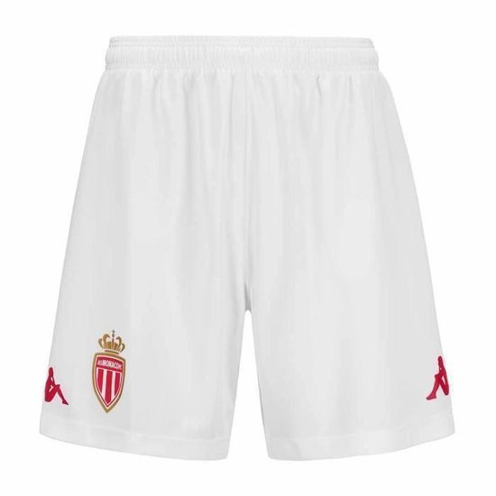 Maillot Et Short Bébé AS Monaco Kappa Kombat Baby Kit Home 23/24 - Rouge, 100% Polyester