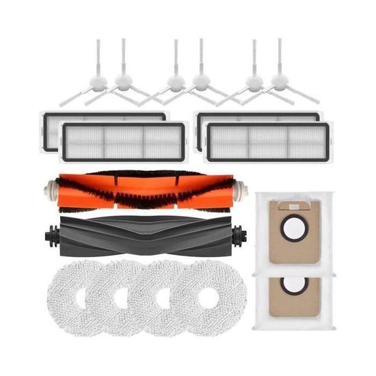 Sacs à Poussière Pour Dreame L10s/L10/L20 Ultra & Xiaomi X10+/X20+ - Lot De 16, 2.5L, Filtration 4 Couches 99.97% - 10
