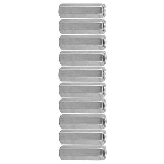 Lot De 10 écrous Hexagonaux Inox 3/4-8 - Marque Fastenal, Modèle F594D - Pour Boulonner En Toute Sécurité