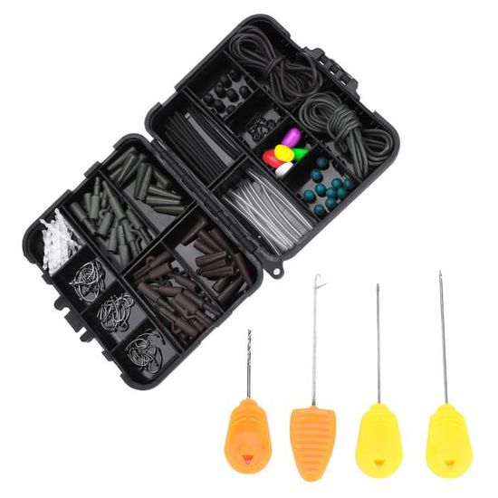 VBESTLIFE Boîte De Pêche Carpe Fishing Tackle Box Weights Clips