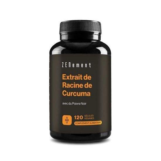 Gélules De Curcuma Noir Holy Natural - 120 Capsules - Origine Inde - Complément Alimentaire