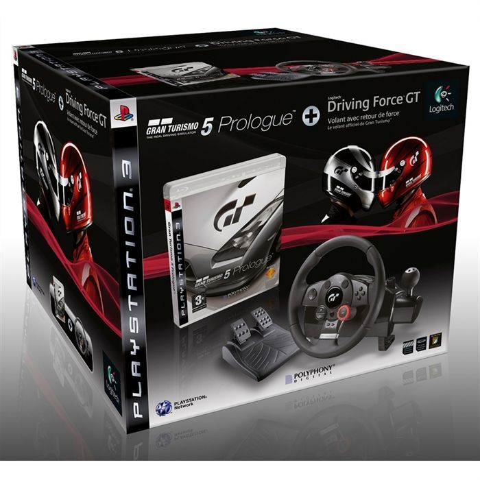 Sony Pack volant Logitech Driving Force GT + Gran
