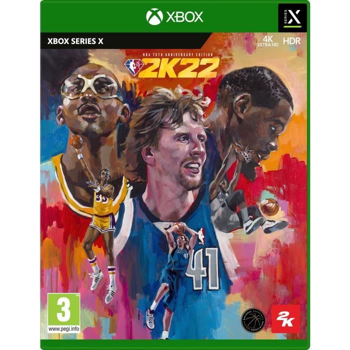 2K Games Nba 2K22 - Édition 75Ème Anniversaire Jeu Xbox Series X