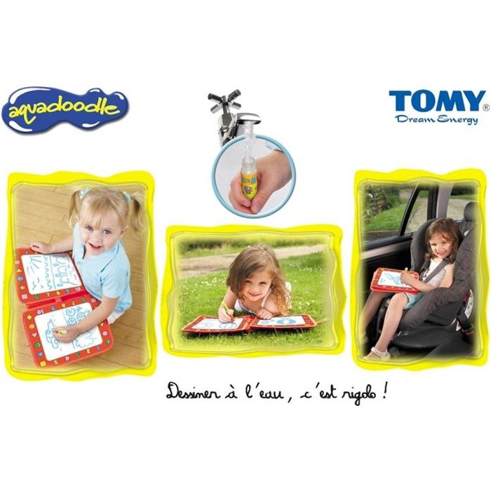 Valisette de voyage Aquadoodle Tomy - Coloriage sans taches - Mixte - A partir de 18 mois