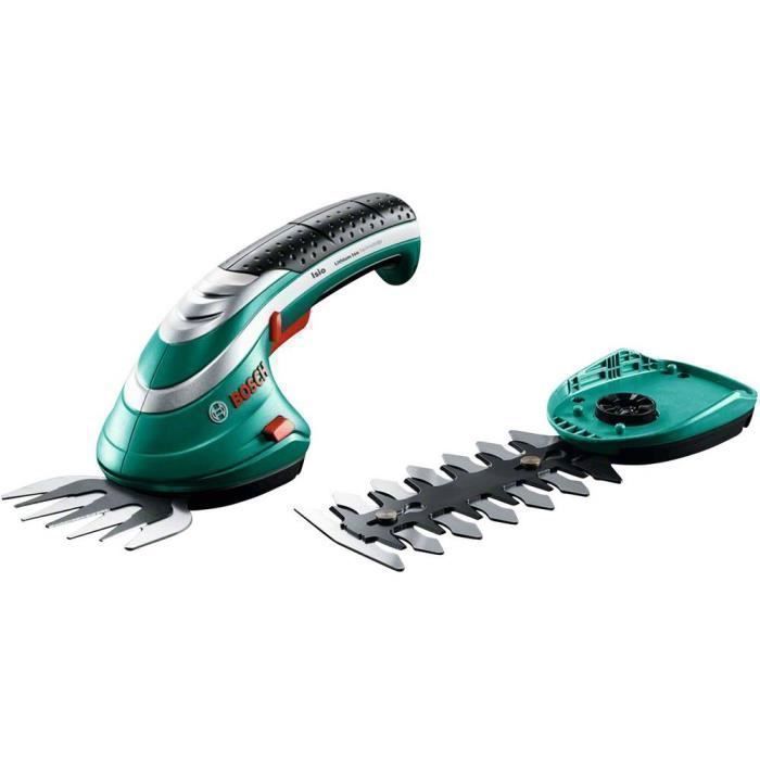 Taille-herbe, Sculpte-haies sans fil Bosch Home and Garden Isio Set Li-Ionavec batterie