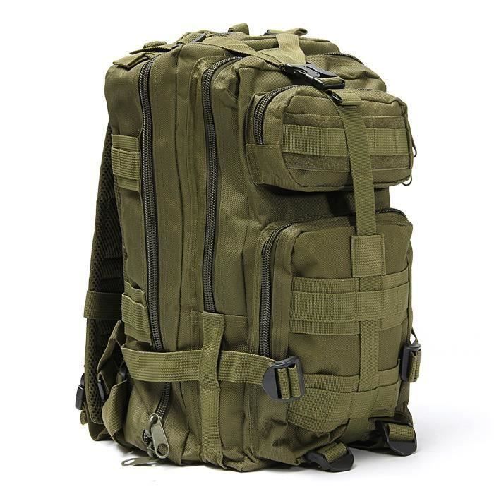 30L Sac à Dos Militaire Tactique Chasse Escalade imperméable sac à dos Camping randonnée 3 WYK78079