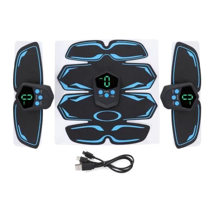 BOYOU Appareil de massage abdominal, électrodes de massage formation pour la construction de muscles
