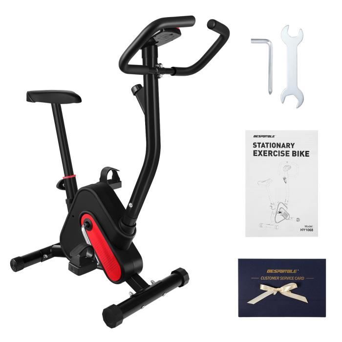BESPORTBLE Vélos d'appartement -102X65X41 cm (Rouge Noir)