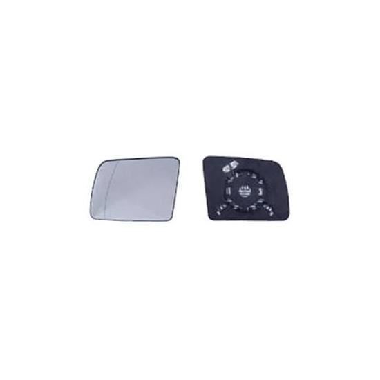Miroir Glace rétroviseur gauche FORD TRANSIT CONNECT I phase 3, 2009-2013, dégivrant, asphérique.