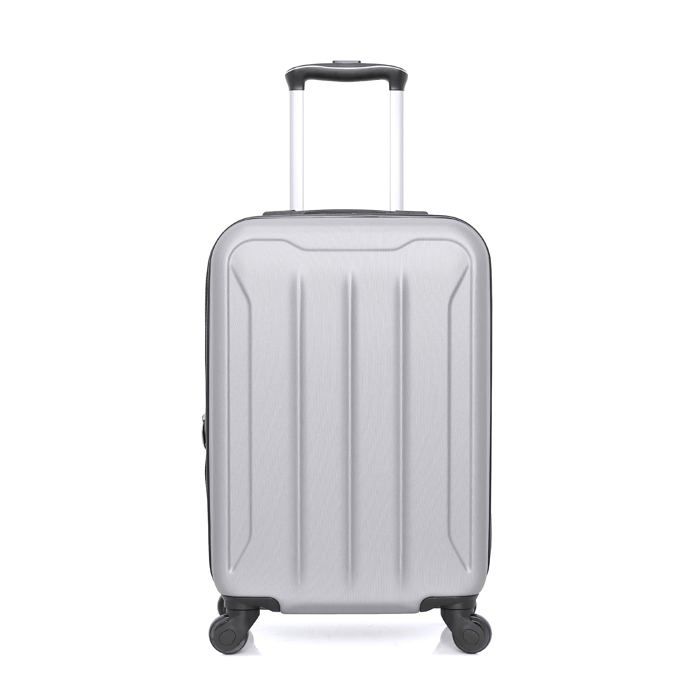 HERO – VALISE CABINE - ABS – 55cm – 4 roues – PIRIN-S – GRIS