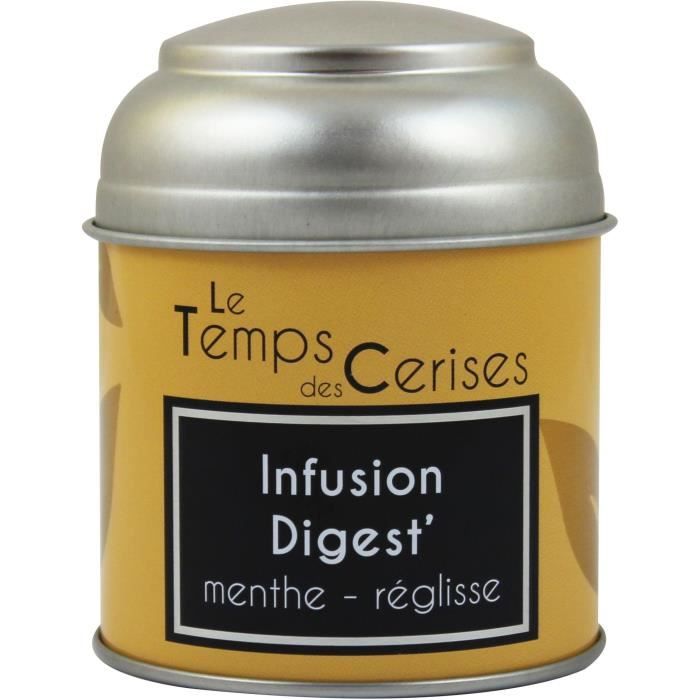 LE TEMPS DES CERISES Infusion Digest Boite Métal 30g