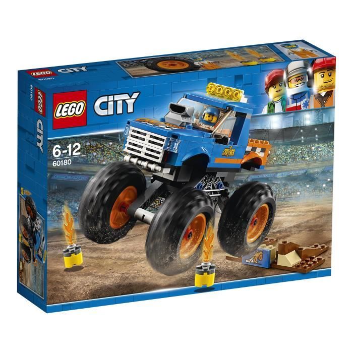 Lego Ville Véhicules monstre blocs de construction de camions pour les enfants 5 à 12 ans (192 Pcs) 60180 Y4FW9