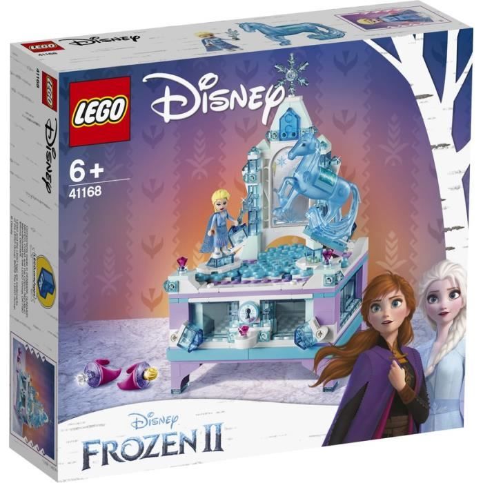 LEGO® Disney 41168 La Boîte à Bijoux d'Elsa, Boîte à Bijoux, Miroir, Jouet Reine des Neiges