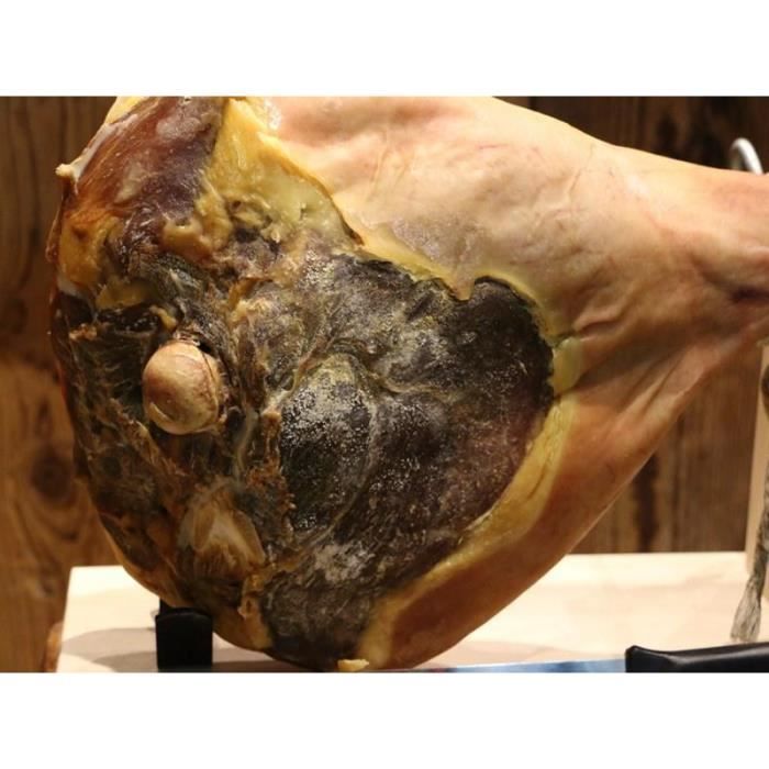 JAMBON SEC AVEC OS SUPPORT / COUTEAU / SAC
