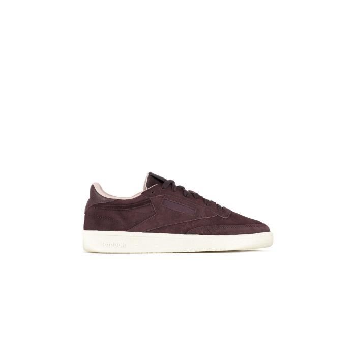 Baskets Reebok Club C 85 W&w Bordeaux Femme