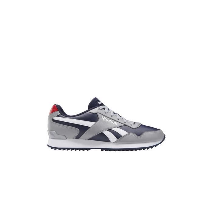 REEBOK Baskets Royal Glide Ripple Clip Gris-Bleu marine - Homme/Adulte