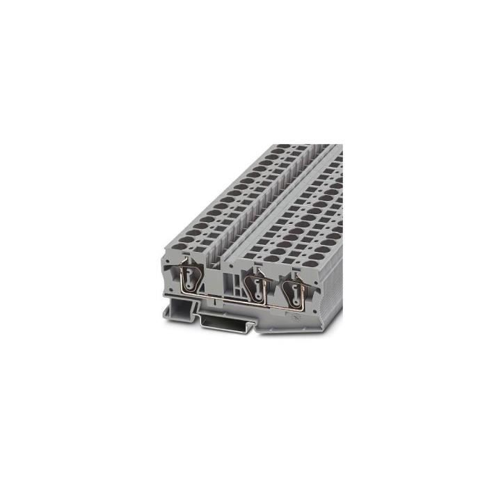 Bloc de jonction simple gris Contenu: 50 pc(s) Phoenix Contact ST 6-TWIN 3036466