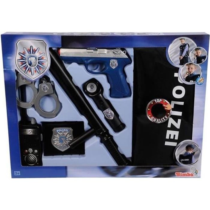 Simba Toys 108102665 Simba - Set de Police - Commando d'intervention