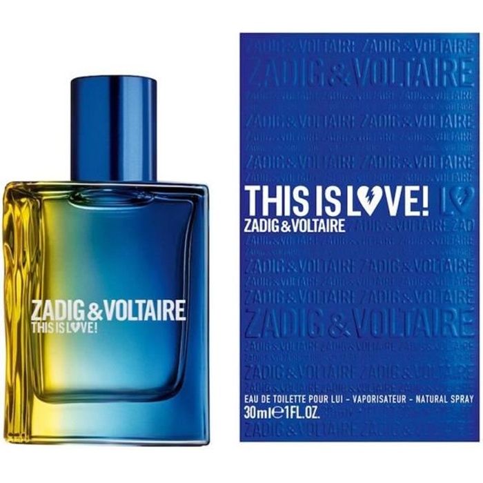 ZADIG&VOLTAIRE THIS IS LOVE HIM EAU DE TOILETTE 30ML VAPORIZADOR - Perfumes - ZADIG&VOLTAIRE