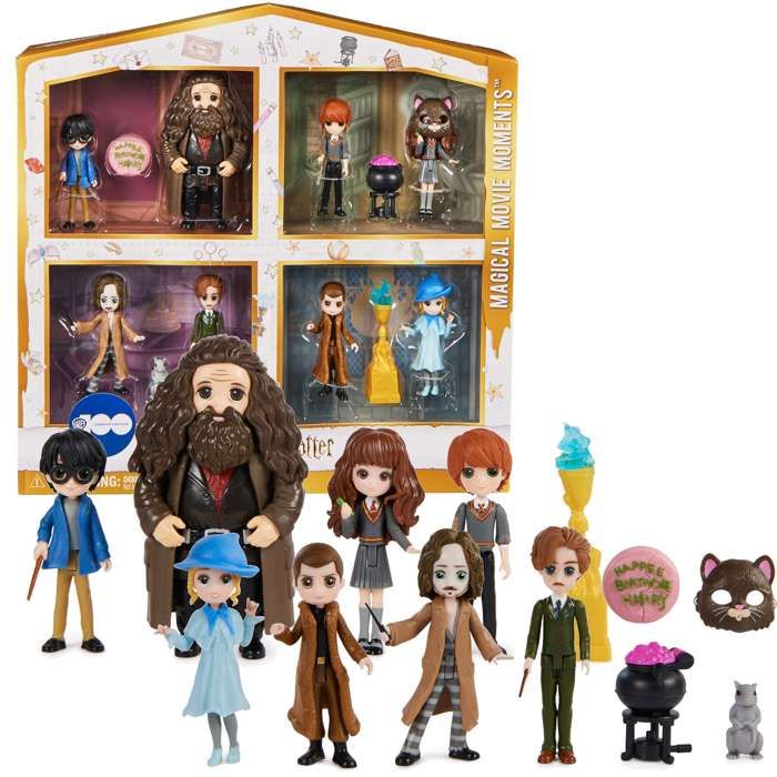 Set de figurines de collection Harry Potter Magical Movie Moments + accessoires