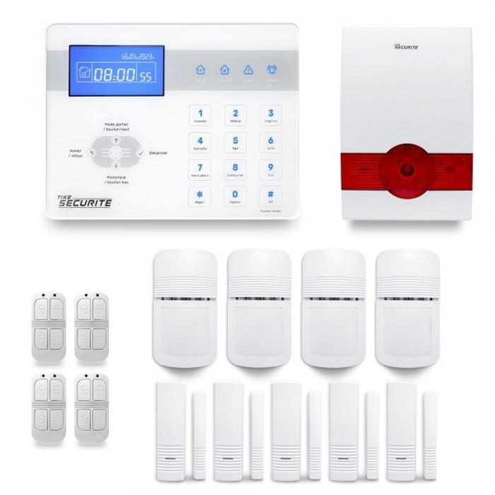 Tike Sécurité Alarme Maison Sans Fil ICE Bi34 - vue 2