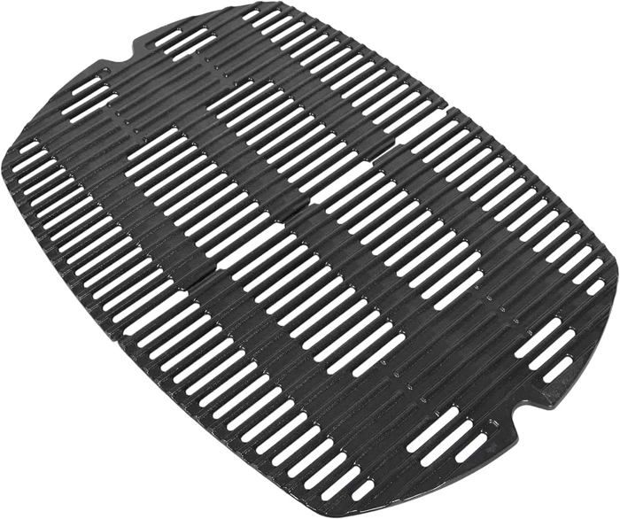 Lot De 2 Grilles De Cuisson En Fonte Pour Barbecue Weber Q3200 Q3100 Q3000 Q320 Q300 - Dimensions 63,5 X 45,2 Cm