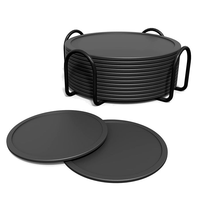 Dessous de Verre Verres Dessous de Verre en Silicone Dessous de Verre Ensemble de Dessous de Verre Tasse Dessous de Verre Dessous