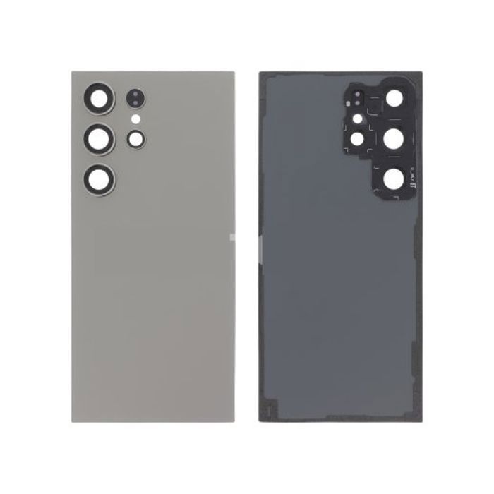 Cache Batterie Vitre Arrière Pour Samsung Galaxy S24 Ultra S928B Sans logo