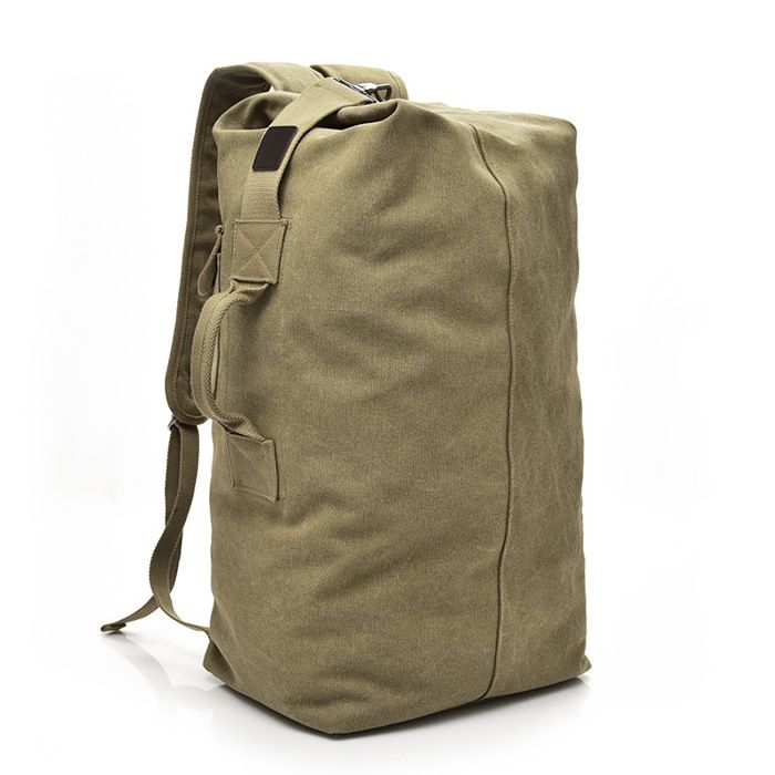 Multi-Fonction Grande Capacité Toile Sac À Dos Duffel Sac Camping Sac Militaire Tactique Militaire Voyage Sac À Dos