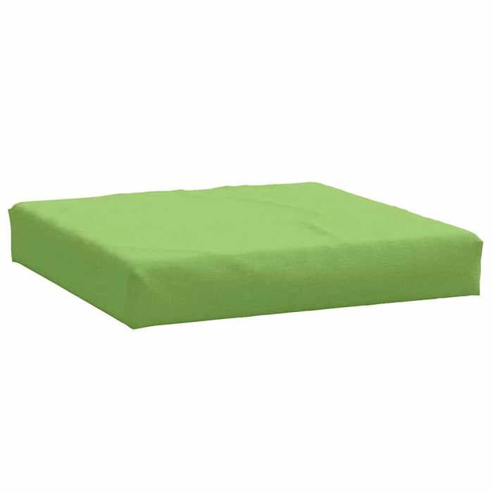 Coussin de palette - vidaXL - Vert mélangé - 60x60x9 5 cm - 100% polyester - Rembourrage fibre de mousse