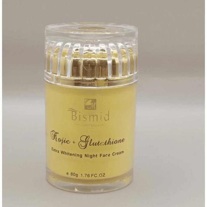 Crème Visage Bismid Kojic Glutathione - Ultra Blanchissant Anti-imperfections 80g, Neuve