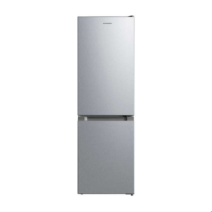 Schneider SCCB174LFES - Réfrigérateur combiné 174L Inox