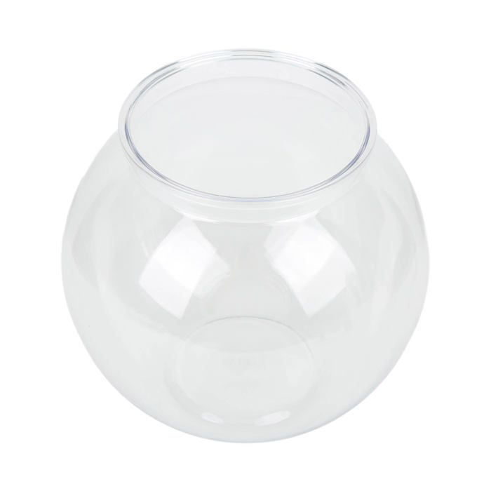 SALUTUYA Bol à poissons rond Bol à poisson rond en plastique robuste Style incassable animalerie terrarium L pour 155-160cm