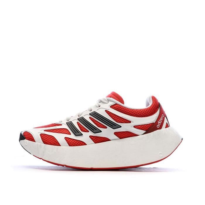 Chaussures de Running Rouge/Blanc Femme Adidas Adizero Aruku
